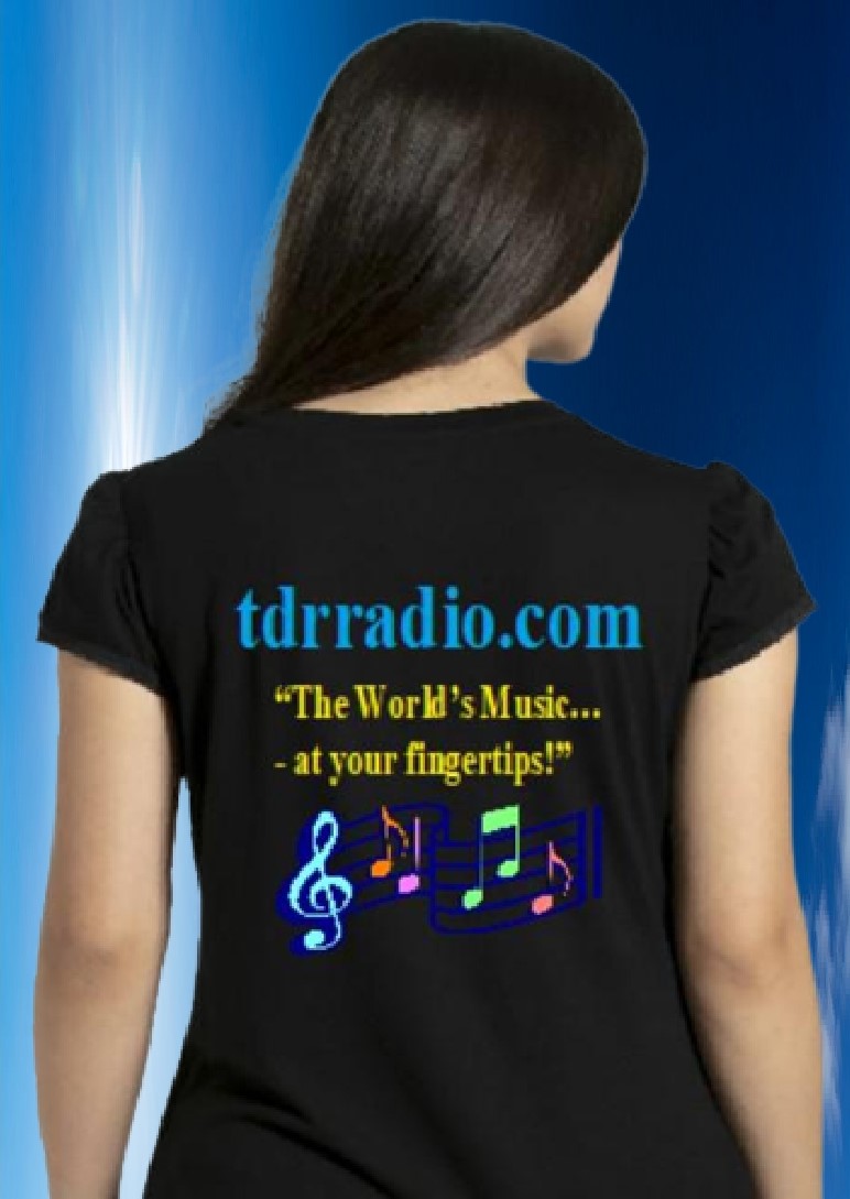 Women's V-Neck - Jet Black