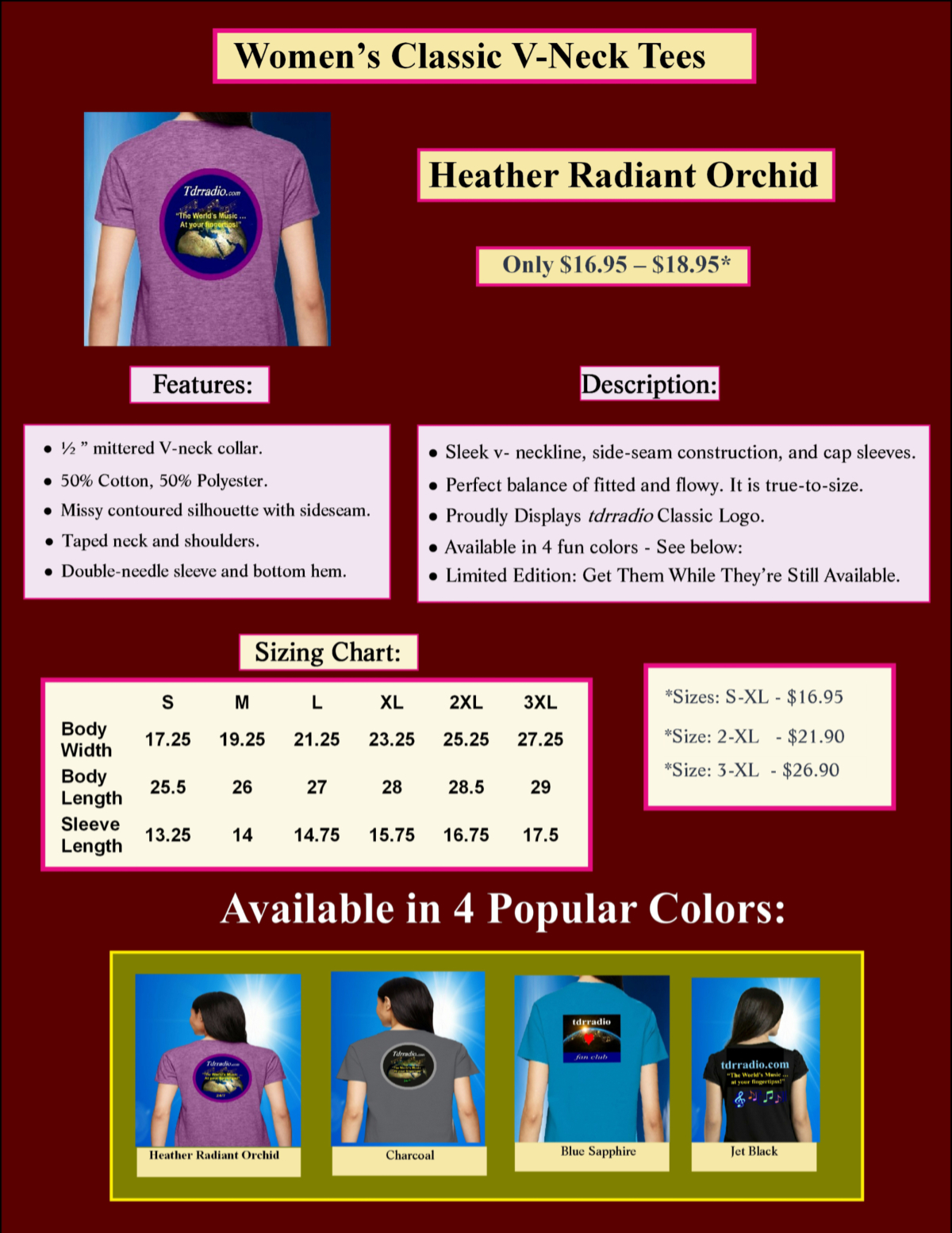 SPECIFICATIONS